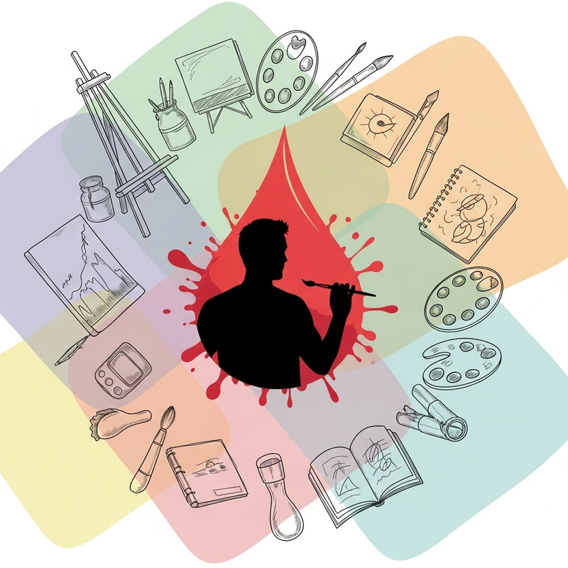 Art Community Profile Photo | Vibrant Creative Imagery