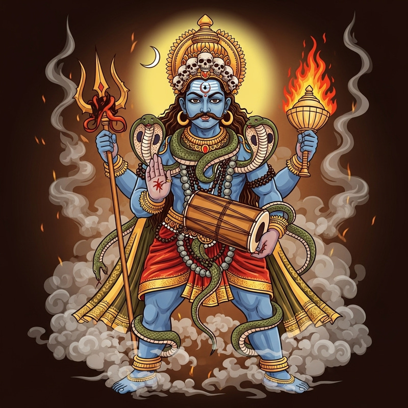 Mahakal: Divine Cosmic Entity in Traditional Indian Art Mahakal: Divine Cosmic Entity in Traditional Indian Art