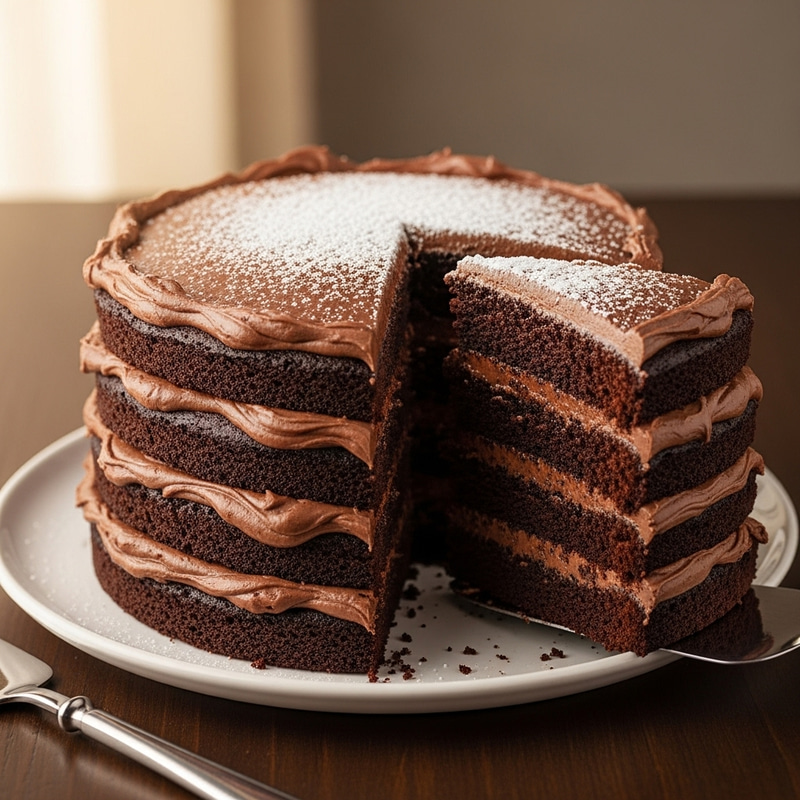 Decadent Chocolate Cake Recipe - Rich & Delicious