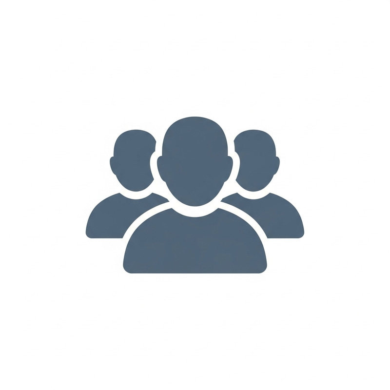 Universal User Icon - Simple & Versatile Design