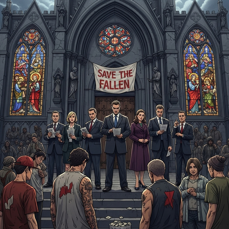 False Church Rescuing Fallen People False Church Rescuing Fallen People