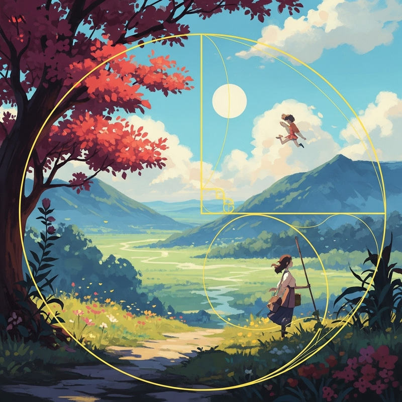 Ex-Libris Design: Golden Ratio Fairy Tale Imagery