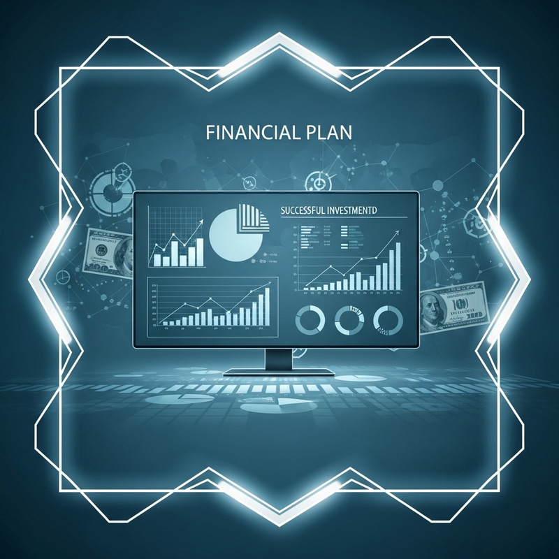 Professional Financial Presentation Background Professional Financial Presentation Background