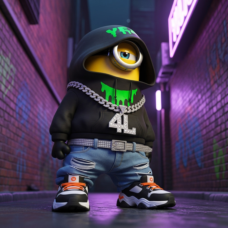 Yellow Yeat Minion Character Yellow Yeat Minion Character