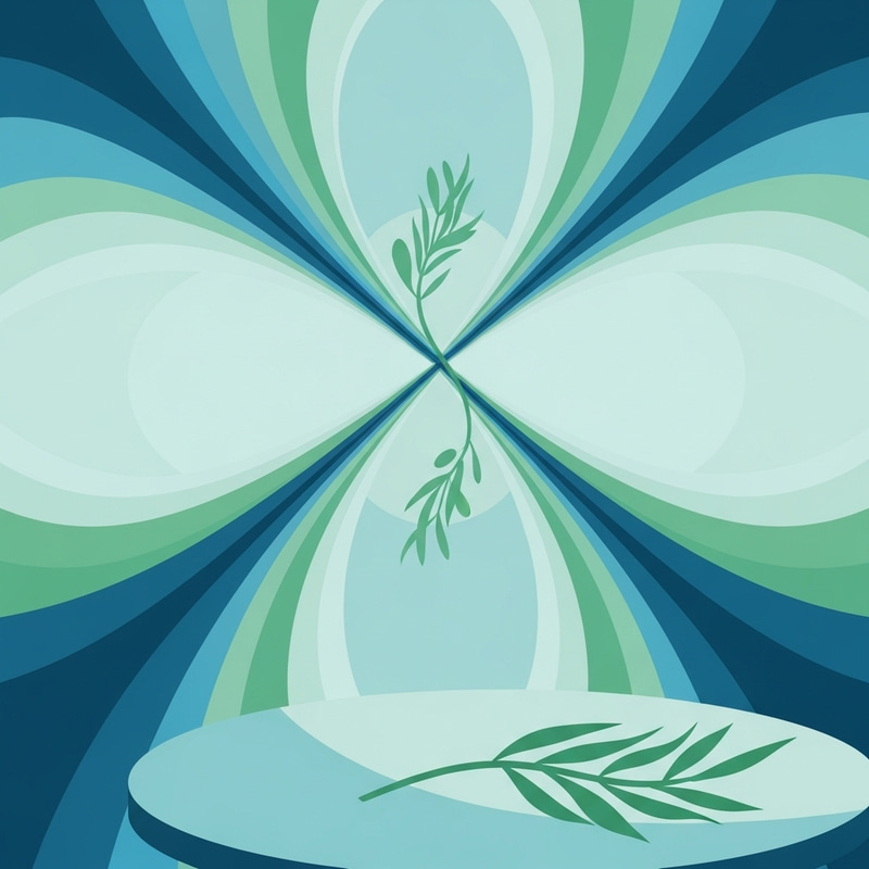 Peaceful Negotiation | Abstract Visual Representation Peaceful Negotiation | Abstract Visual Representation