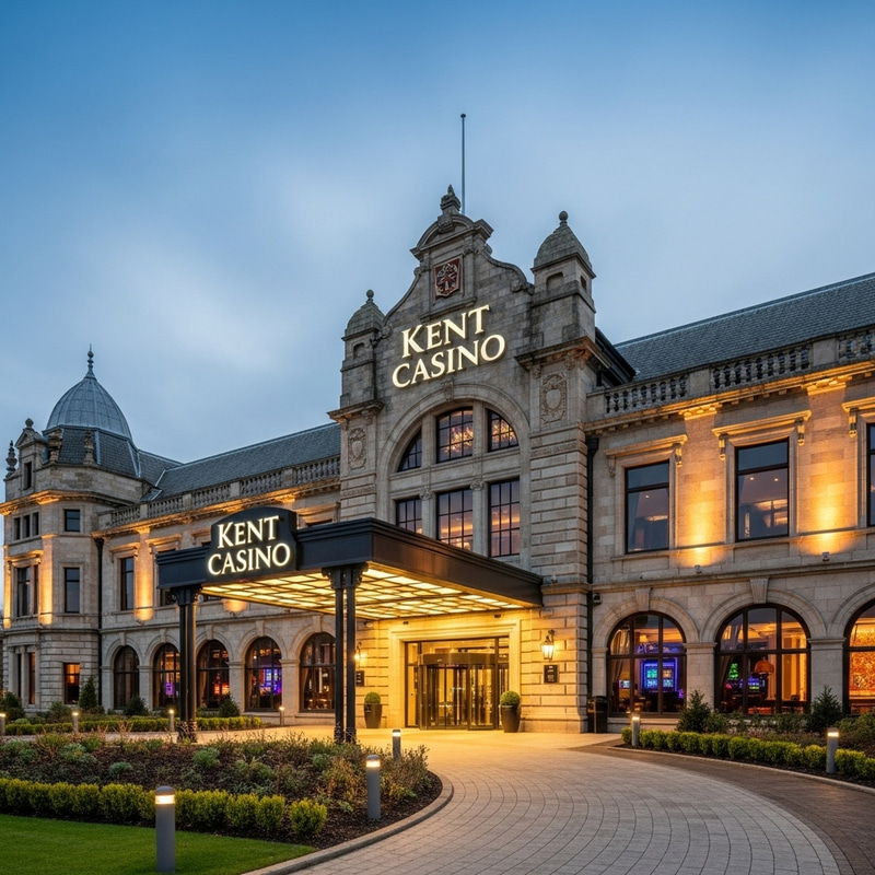 Kent Casino: Old Meets New, Contrasting Architecture & Bright Lights Kent Casino: Old Meets New, Contrasting Architecture & Bright Lights