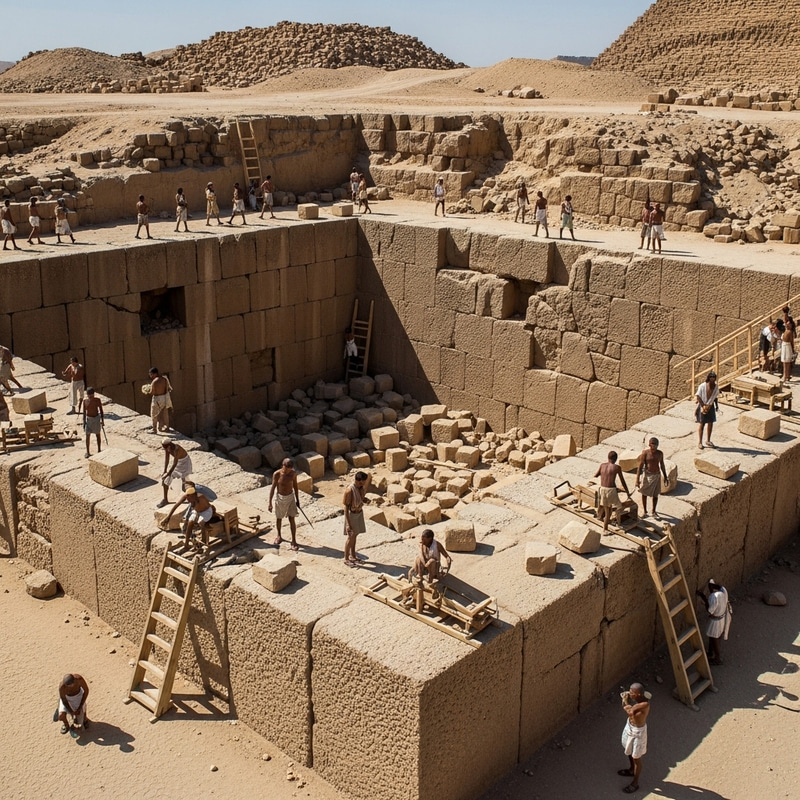 Building Pyramids in Ancient Egypt Building Pyramids in Ancient Egypt