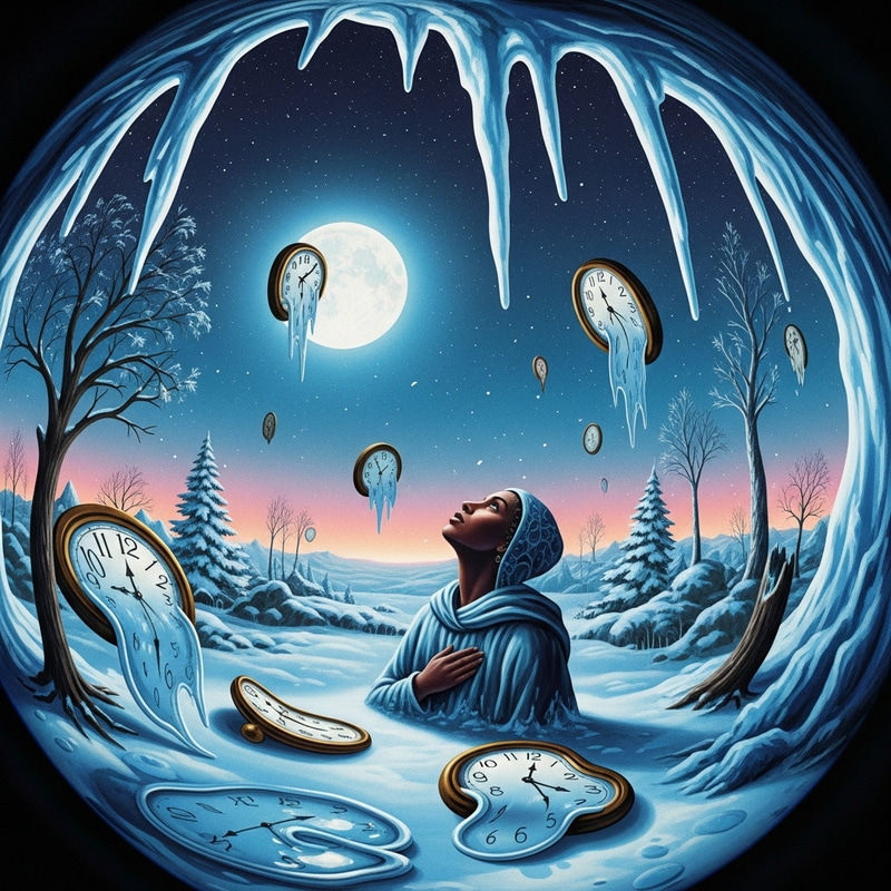 Enchanted Winter Solstice | Surrealistic Dream by Dali Enchanted Winter Solstice | Surrealistic Dream by Dali