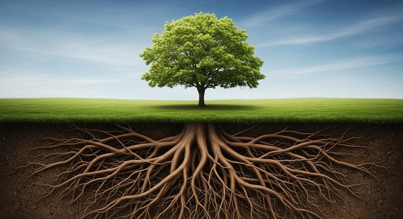 The Hidden Depths of a Majestic Tree The Hidden Depths of a Majestic Tree