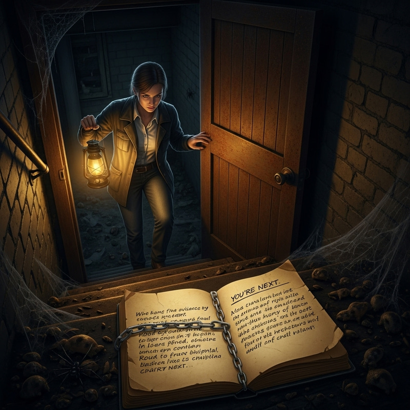 Dark Secrets Unveiled: Emma's Terrifying Encounter in the Abandoned Basement Dark Secrets Unveiled: Emma's Terrifying Encounter in the Abandoned Basement