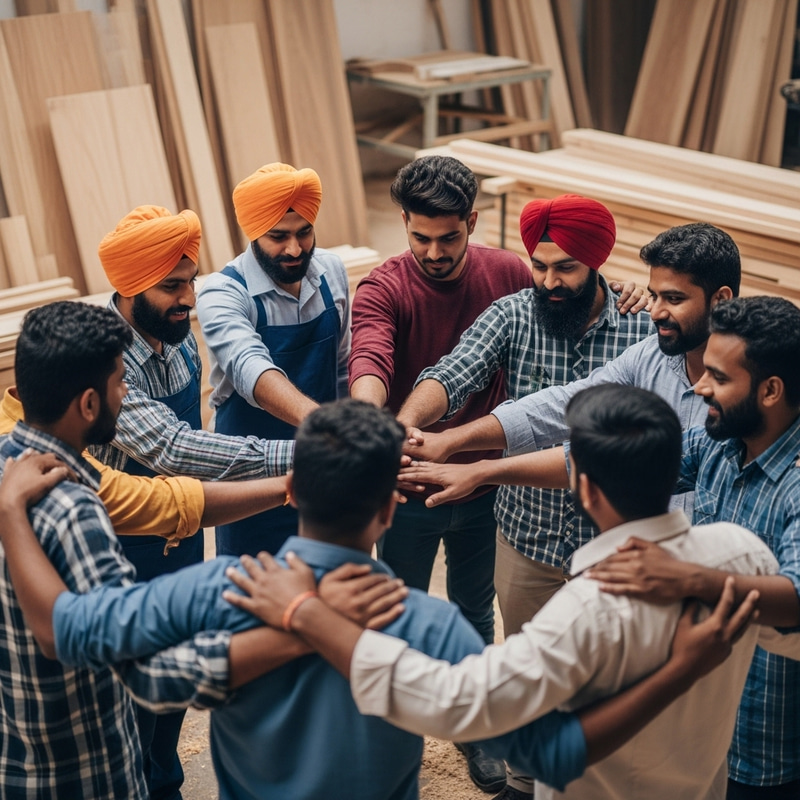 Indian Carpenters: Collaboration, Ingenuity, and Excellence