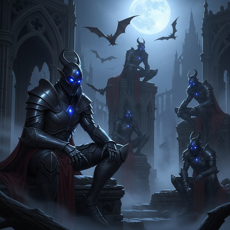 Night Lords: Enigmatic Figures in Shadowy Armors Night Lords: Enigmatic Figures in Shadowy Armors