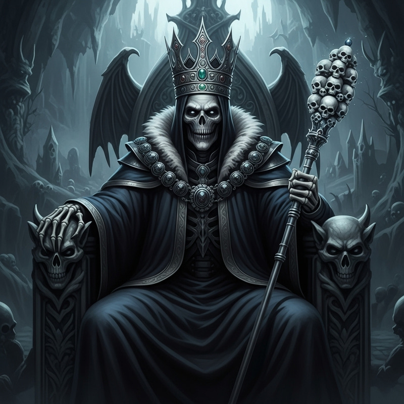 Monarch of Death: Haunting Spectral Image Monarch of Death: Haunting Spectral Image