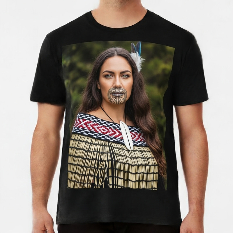 Captivating Maori Woman in Traditional Attire | Cultural Heritage Beauty Captivating Maori Woman in Traditional Attire | Cultural Heritage Beauty