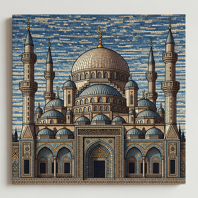 Islamic Mosque Mosaic Art: A Stunning Display of Culture Islamic Mosque Mosaic Art: A Stunning Display of Culture