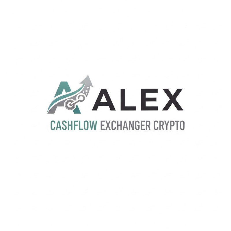 Alex CashFlow Exchanger Crypto Logo Design Alex CashFlow Exchanger Crypto Logo Design