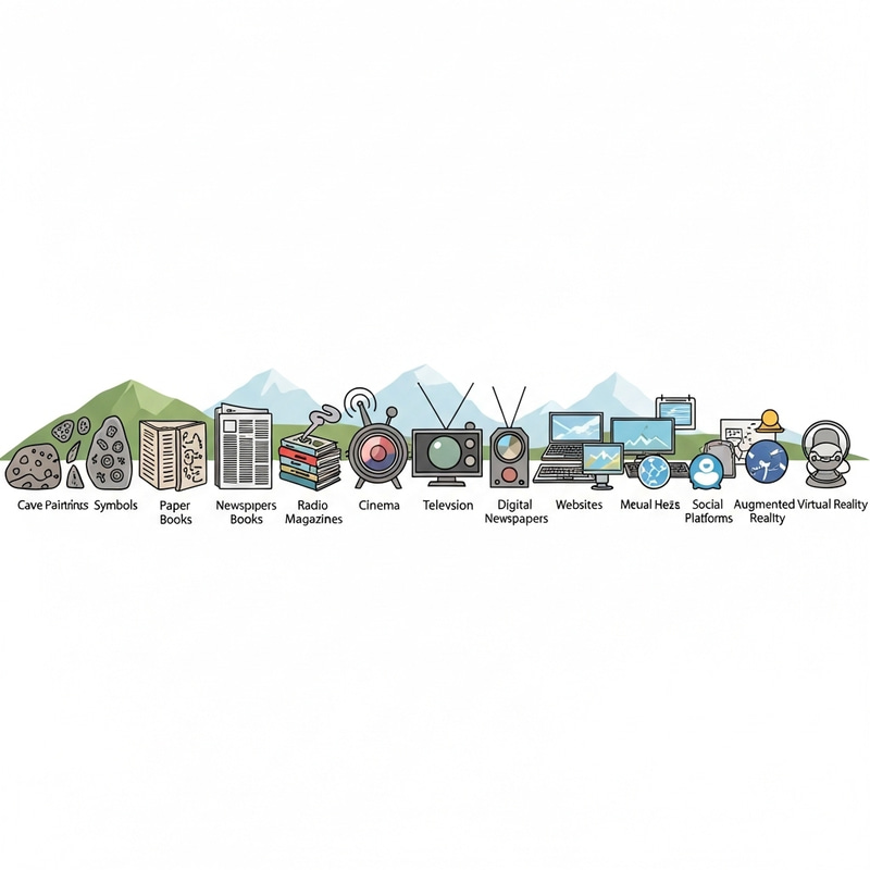 Evolution of Media: From Cave Paintings to VR