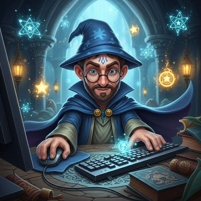 Harry Potter Magic: Spellcasting with Keyboard and Mouse Harry Potter Magic: Spellcasting with Keyboard and Mouse