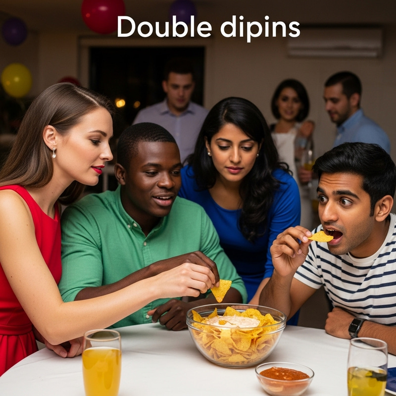 The Double-Dipping Dilemma: Etiquette, Tips, and Consequences