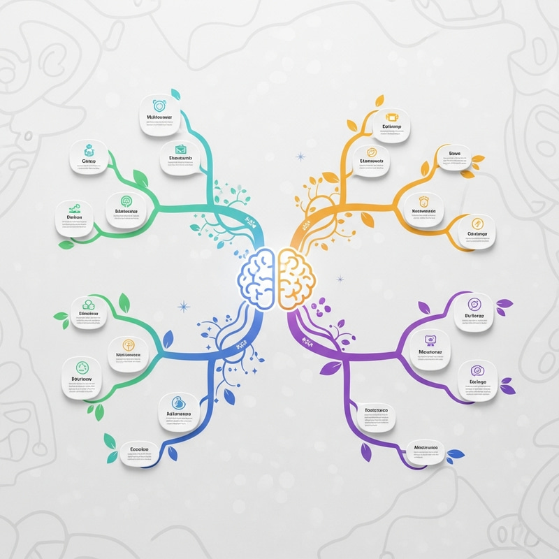 Beautiful Mind Map Design | Creative Mind Mapping Ideas