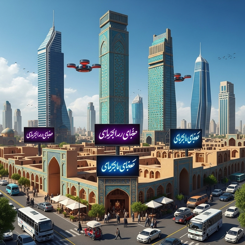 Future Torbat-e Heidarije Scene in 2050 Future Torbat-e Heidarije Scene in 2050