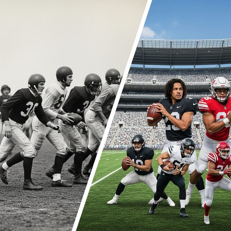 How Football Has Changed: Evolution from 19th Century