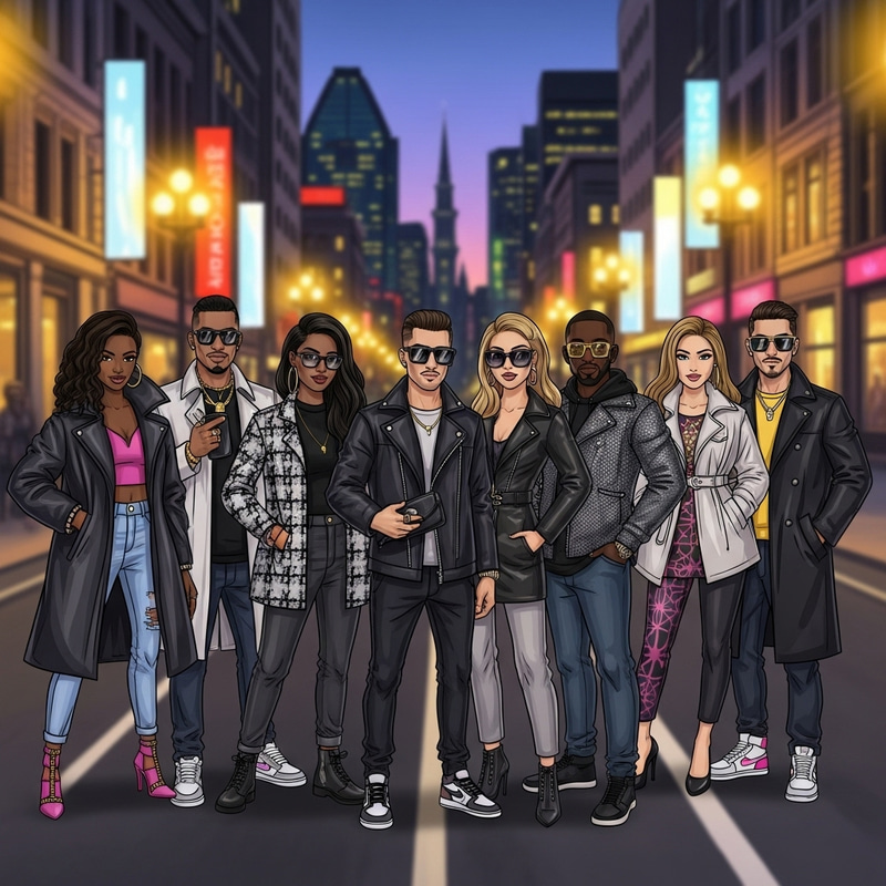 Montreal Nightlife Drip with Gang on Saint Laurent Street Montreal Nightlife Drip with Gang on Saint Laurent Street