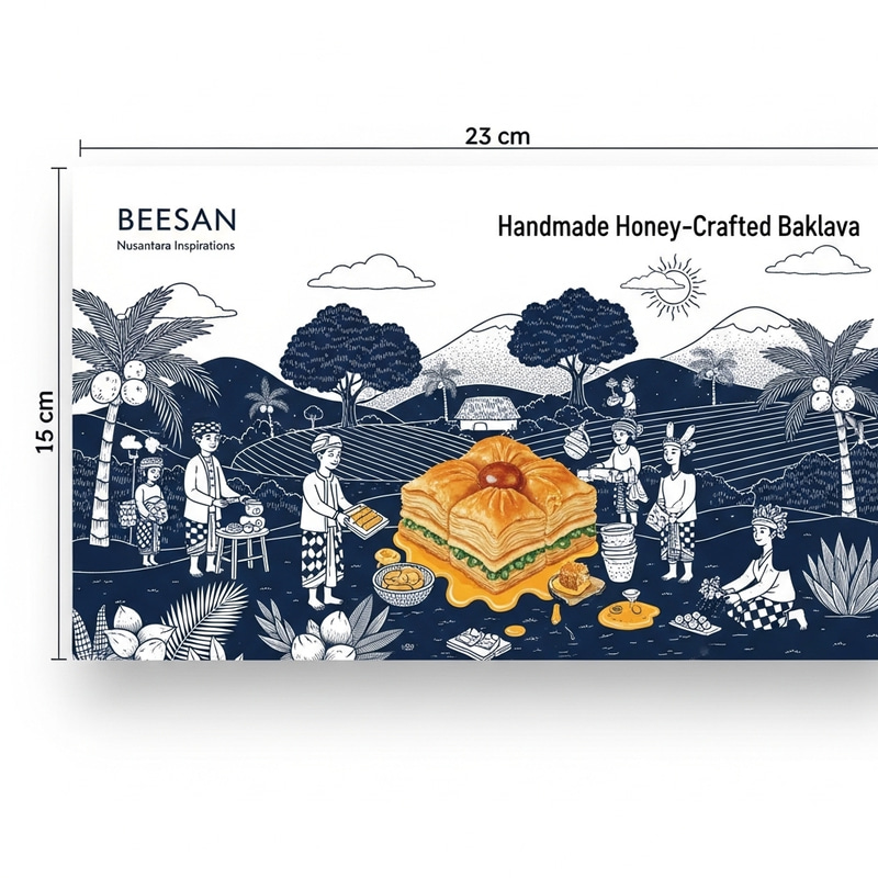 Nusantara Cultures Inspired Baklava | Sketching & Shading Techniques Nusantara Cultures Inspired Baklava | Sketching & Shading Techniques