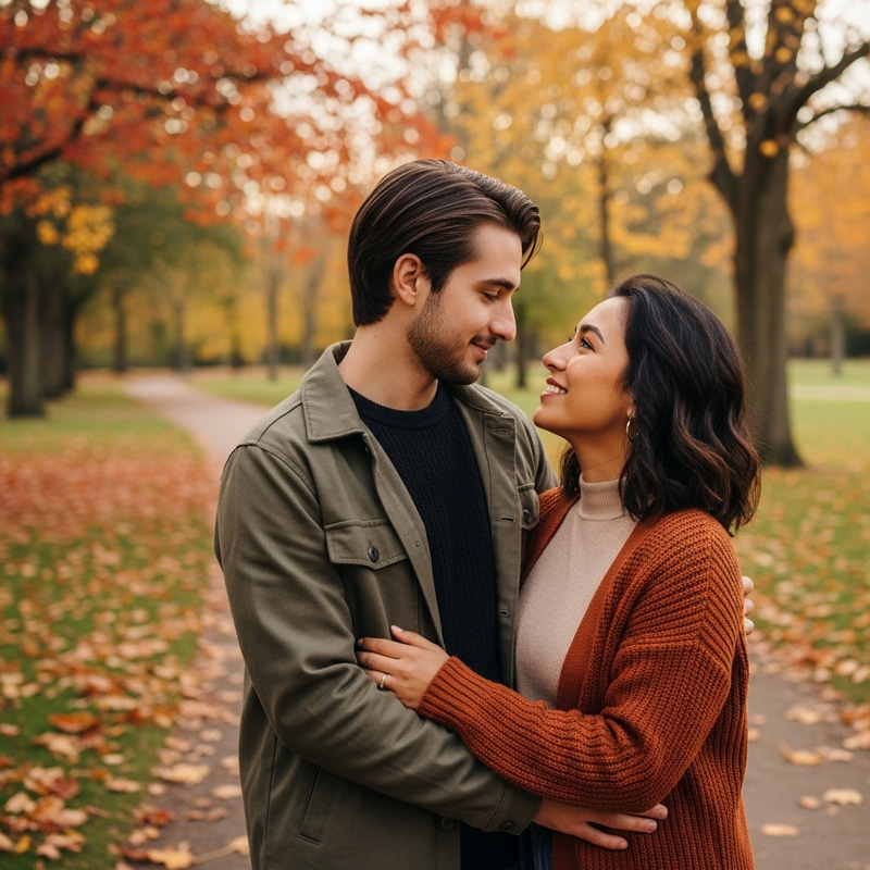 Heartwarming Moment: Young Kurdish Man Kissing Arab and Asian Woman Heartwarming Moment: Young Kurdish Man Kissing Arab and Asian Woman
