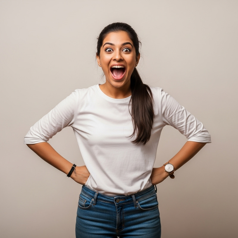 Young Woman with the Widest Mouth Ever - Rare Talent Displayed Young Woman with the Widest Mouth Ever - Rare Talent Displayed