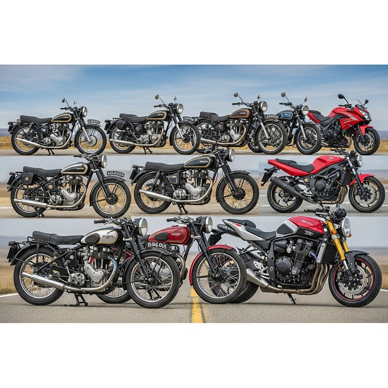Vintage and Modern Motorcycles: A Collection of Motocycles Vintage and Modern Motorcycles: A Collection of Motocycles