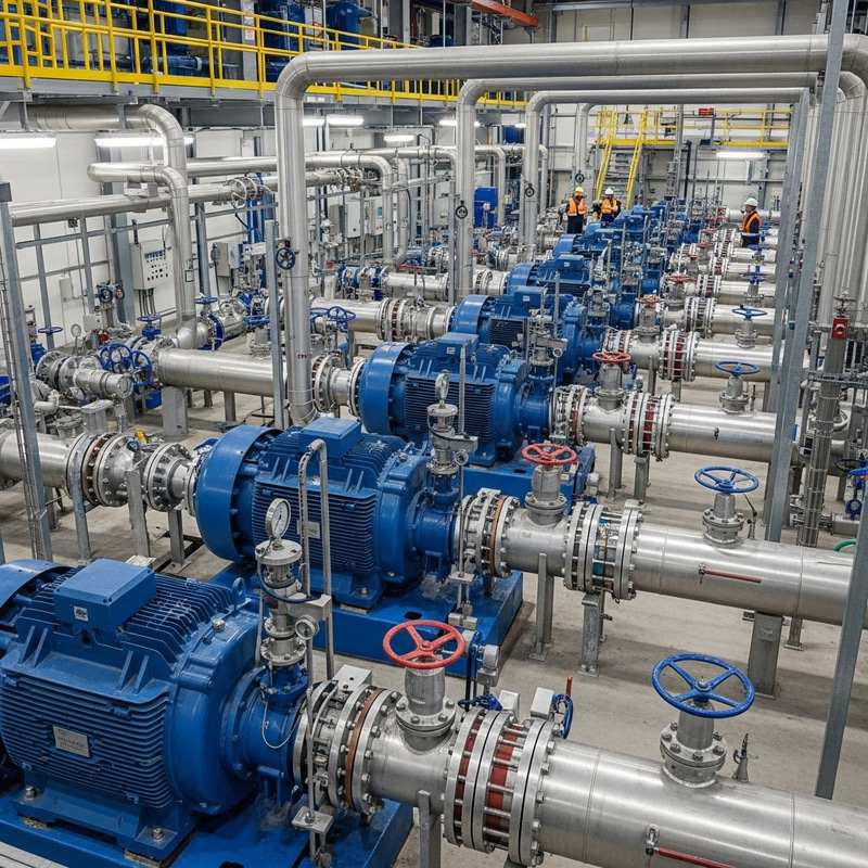 Realistic Pump Stations: Industrial Excellence Realistic Pump Stations: Industrial Excellence