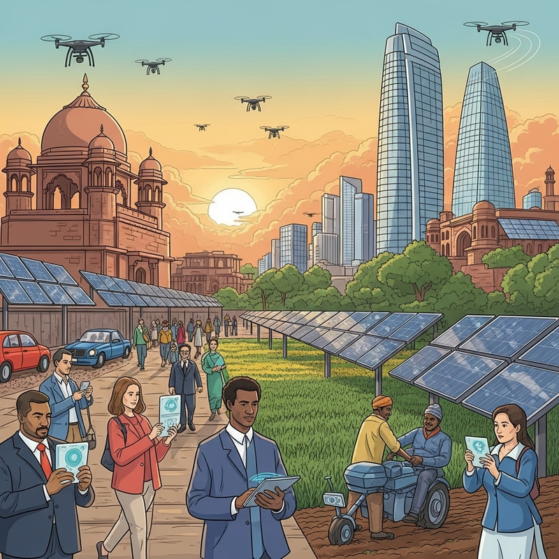 Cutting-Edge Technologies Shaping India's Dynamic Oasis