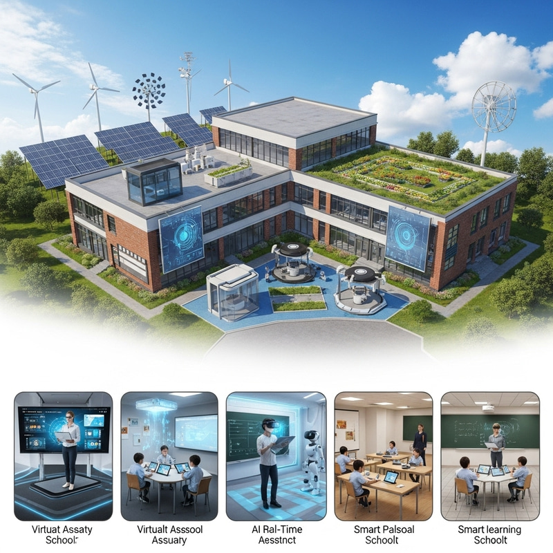 School of the Future: Virtual Reality, AI, and Sustainable Energy School of the Future: Virtual Reality, AI, and Sustainable Energy