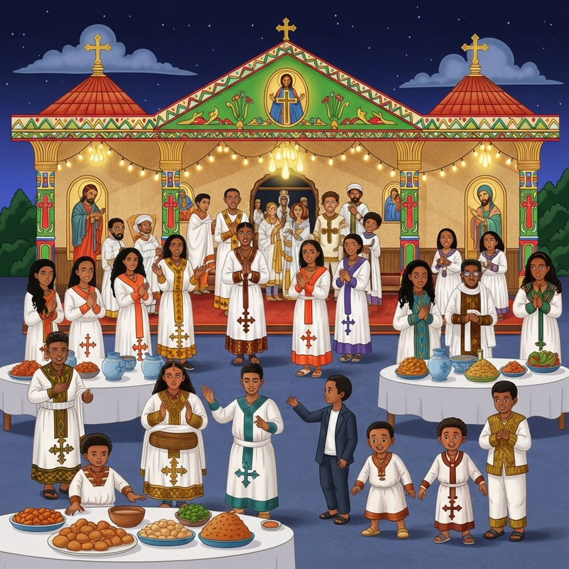 Ethiopian Orthodox Tewahido Christmas Tradition Ethiopian Orthodox Tewahido Christmas Tradition
