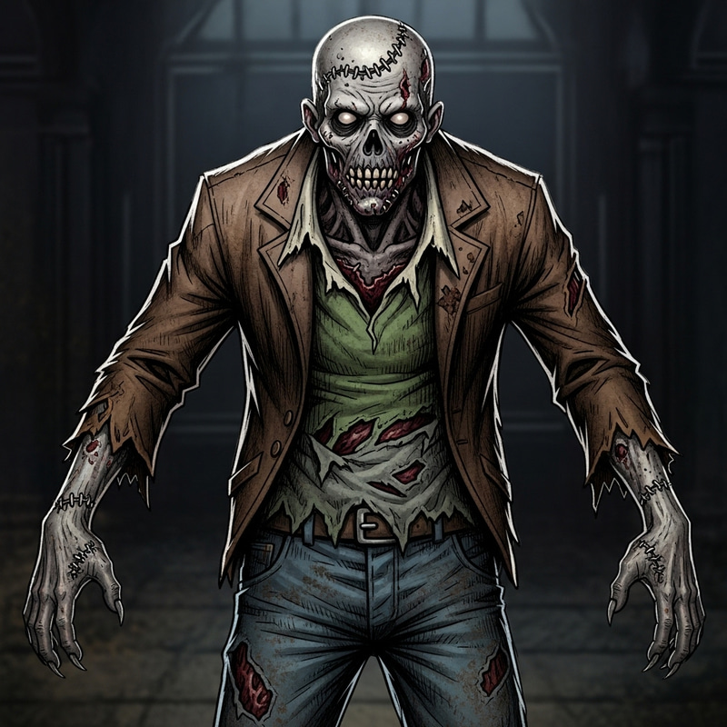 Create a Terrifying Zombie Illustration Create a Terrifying Zombie Illustration