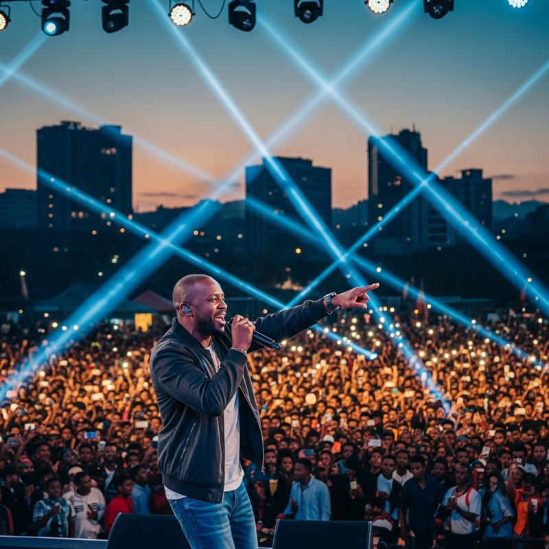 Akon Lookalike Live Concert in Addis Ababa Akon Lookalike Live Concert in Addis Ababa