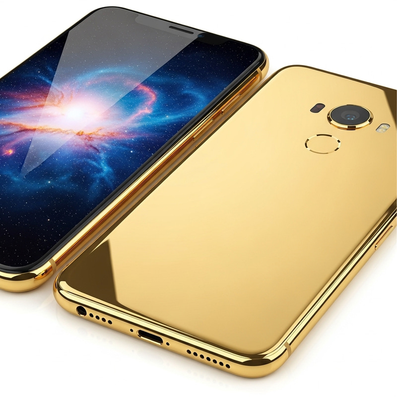 Luxury Gold Smartphone - Phone De Oro