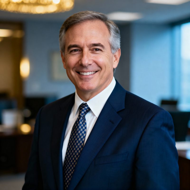 Professional Headshot of a Financial Advisor Professional Headshot of a Financial Advisor