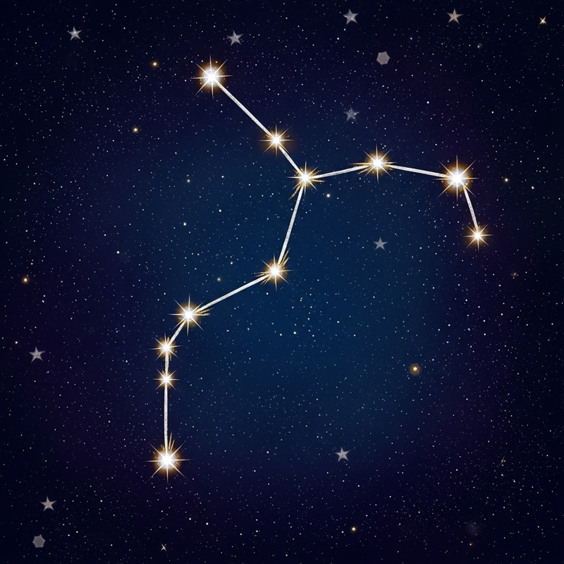 Celestial Constellation with Brilliant Colors | Night Sky Wonder Celestial Constellation with Brilliant Colors | Night Sky Wonder