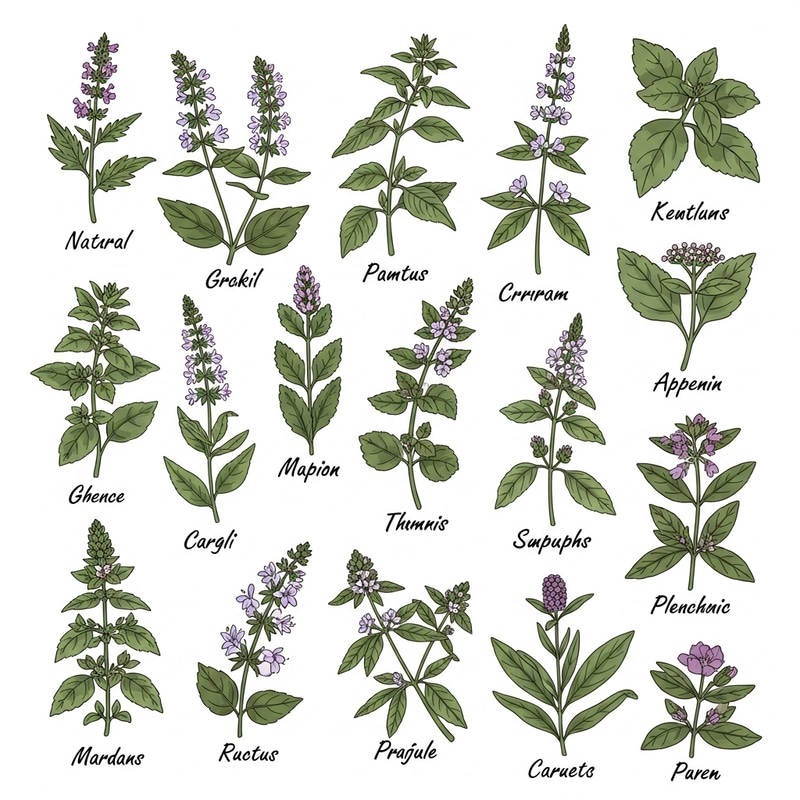 Herbs and Medicinal Plants, Natural Healing Collection