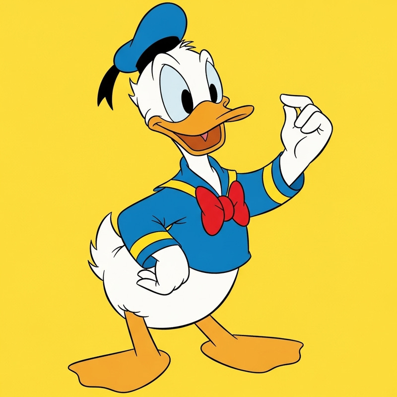 Discover Donald Duck: The Iconic Cartoon Character