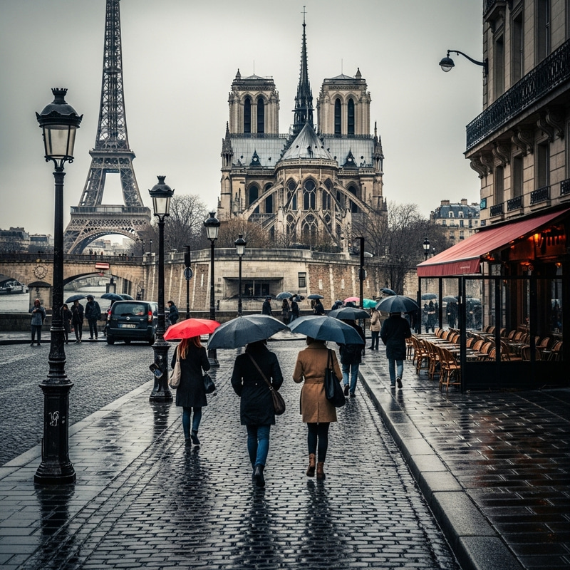 Melancholic Love in Paris: A Romantic Journey Melancholic Love in Paris: A Romantic Journey