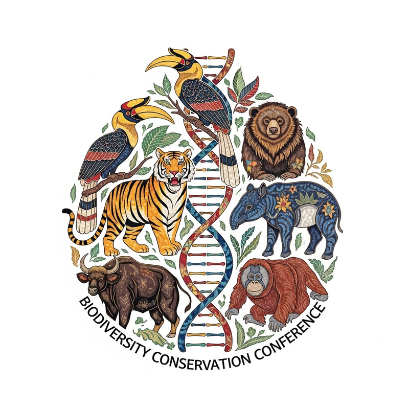 Vibrant Logo Design for Conservation Conference