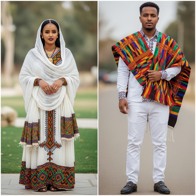 Habesha Culture Outfit | Ethiopian & Eritrean Traditional Attire Habesha Culture Outfit | Ethiopian & Eritrean Traditional Attire