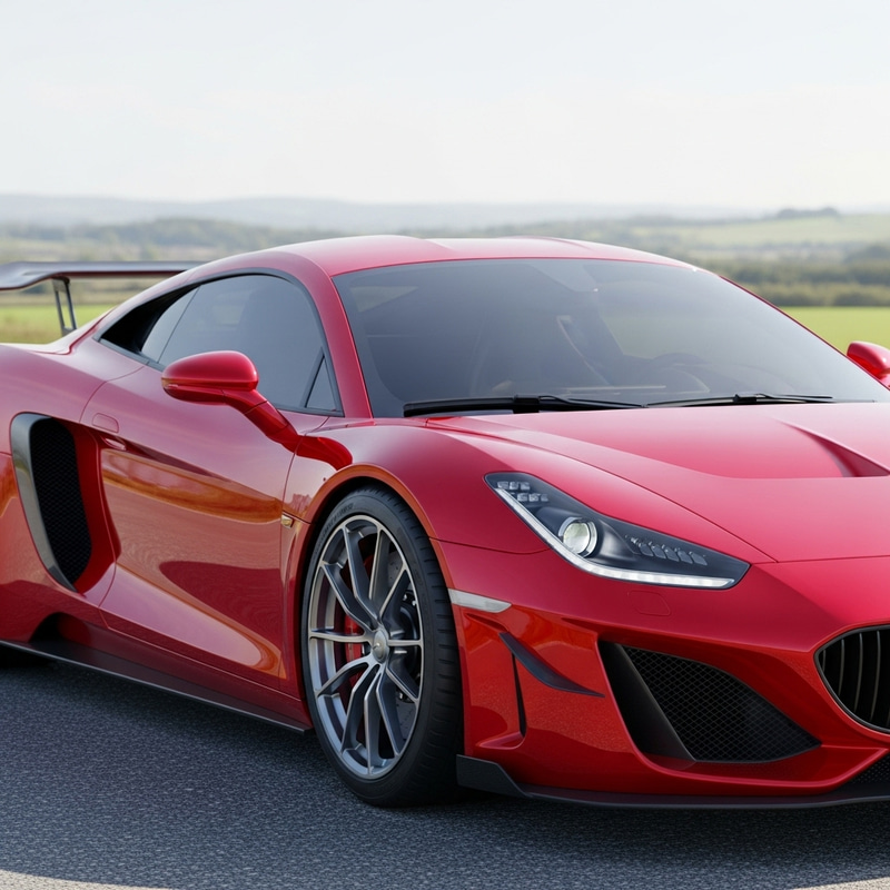 Luxury Red Supercar | Gallery of the Ultimate Speed Machine