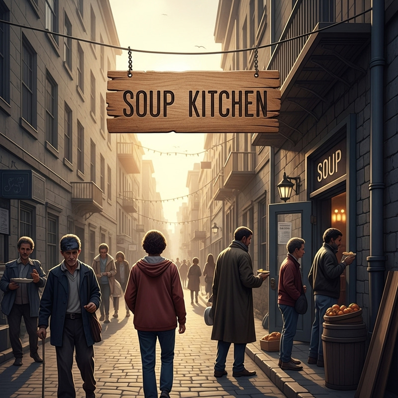Soup Kitchen: A Beacon of Hope in the City Soup Kitchen: A Beacon of Hope in the City