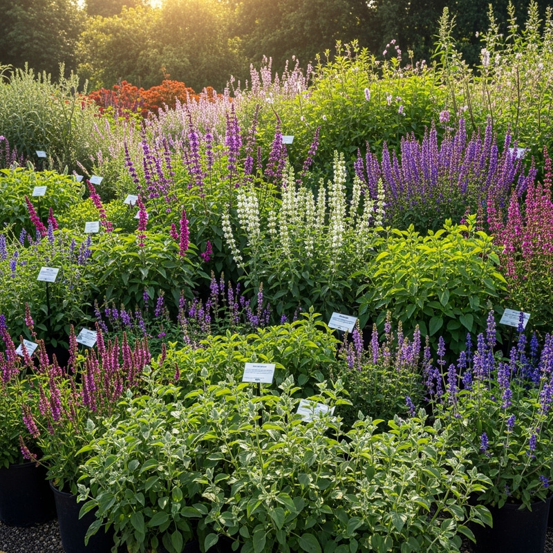 Vibrant Salvia Plants: A Captivating Collection of Aromatic Flora