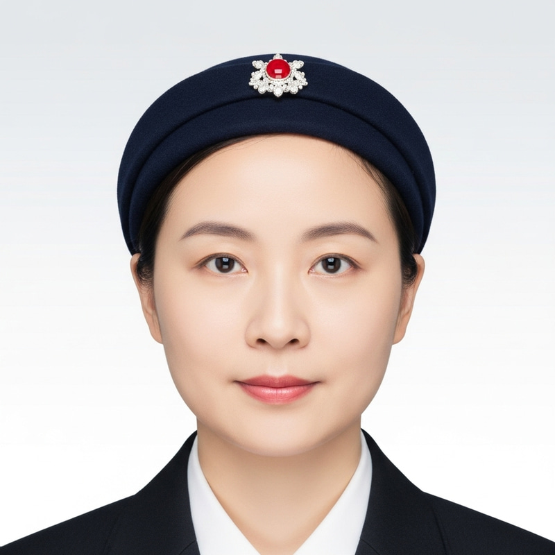 Formal Chinese Passport Photo | Neutral Expression Formal Chinese Passport Photo | Neutral Expression