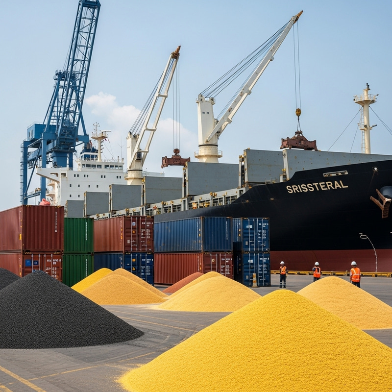 Bulk Cargo Handling: Unloading Commodities at the Port Bulk Cargo Handling: Unloading Commodities at the Port